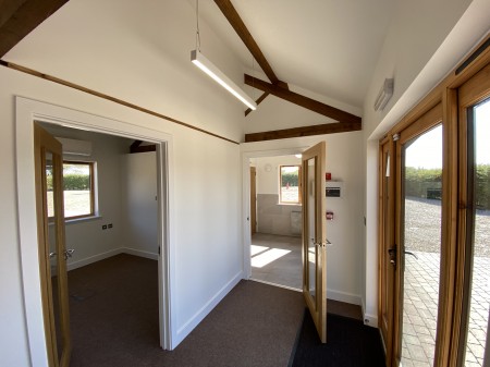 Kitchen and support area in the new suites.