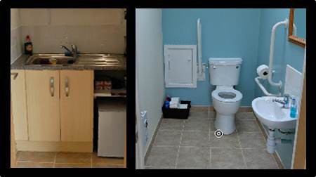 Private toilet facilities.