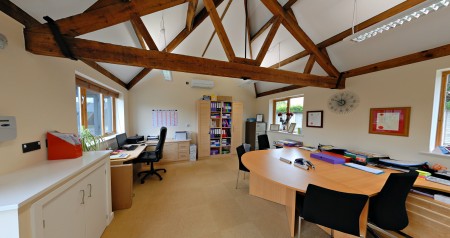 Interior office view.