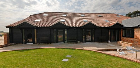 Exterior view of Suites 1 to 5.