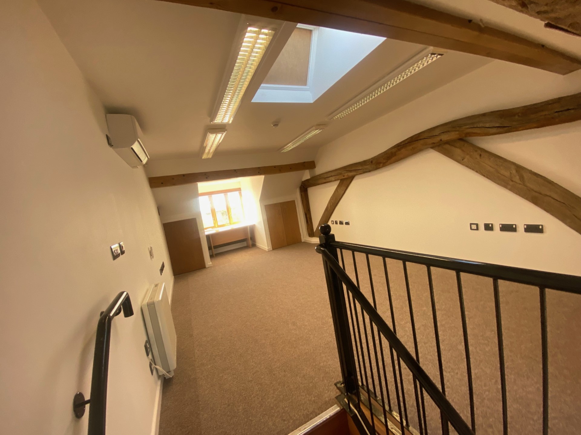Suite 3a upstairs office from the stair position.